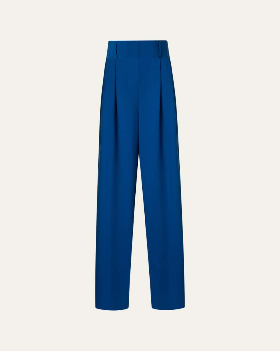 Florina Wide Leg Cool Wool Pants